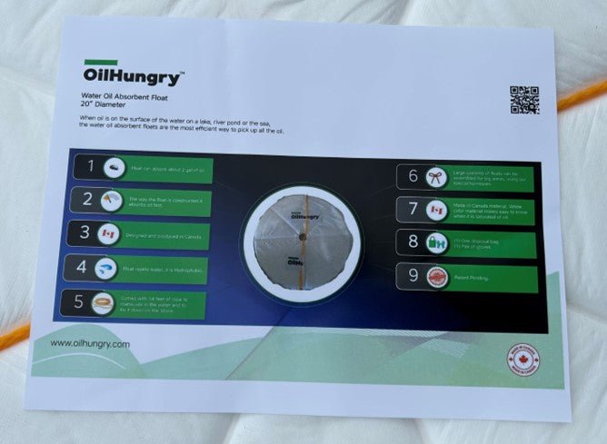 OilHungry - Oil - Only Absorbent Float (6 Pack). Anti Drip Technology. - OilHungry